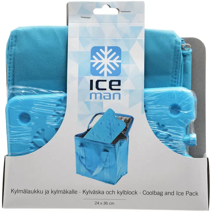 Iceman Kylmälaukku 7 L + kylmäkalle lajitelma