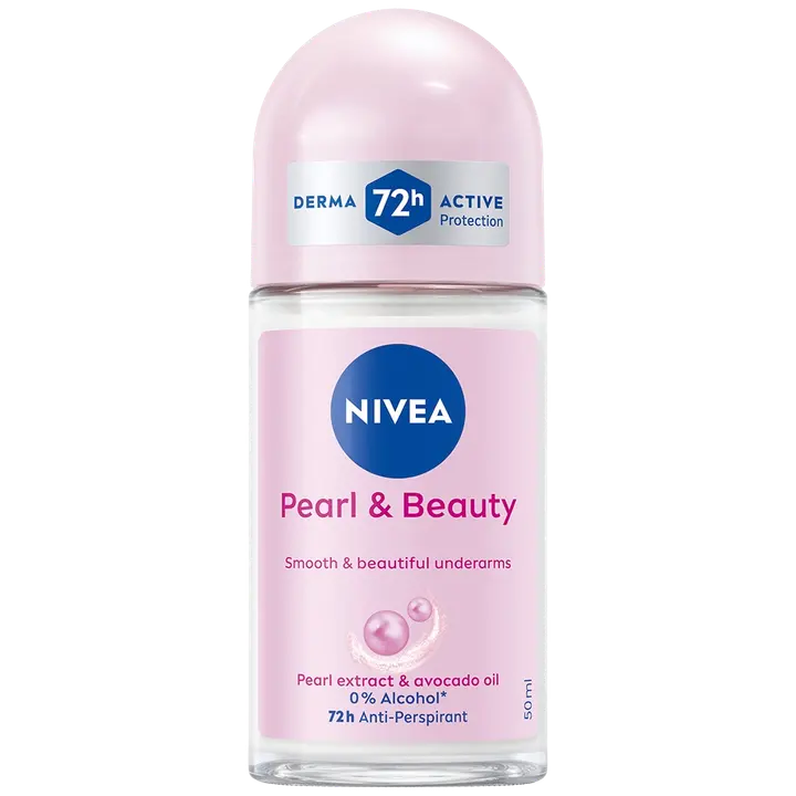 NIVEA 50ml Pearl & Beauty Deo Roll-on -antiperspirantti