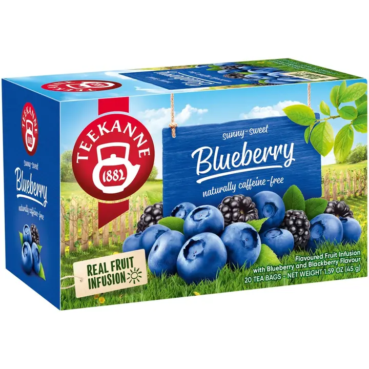 20x2,25g Teekanne Sunny-Sweet Blueberry hedelmähauduke
