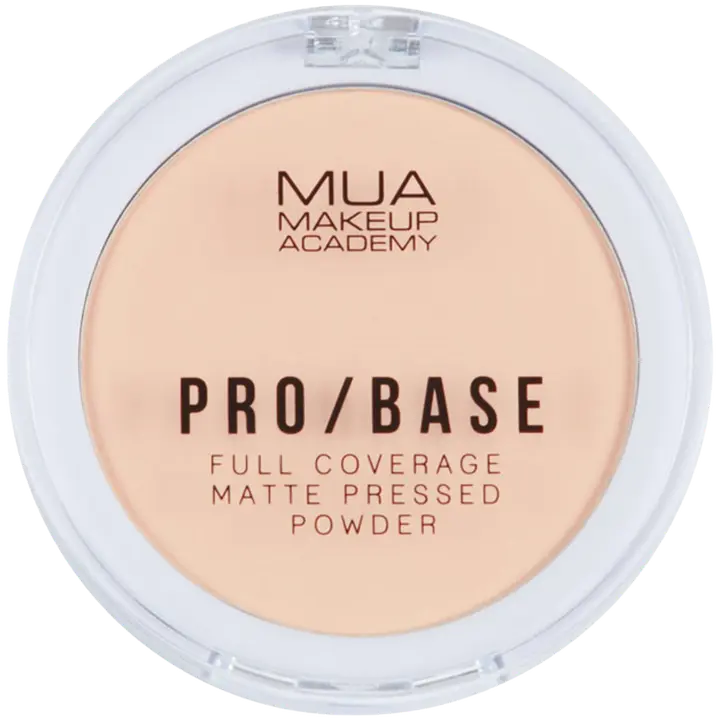 MUA Make Up Academy Pro Base Full Coverage Matte Pressed Powder 6,5 g 110 kivipuuteri