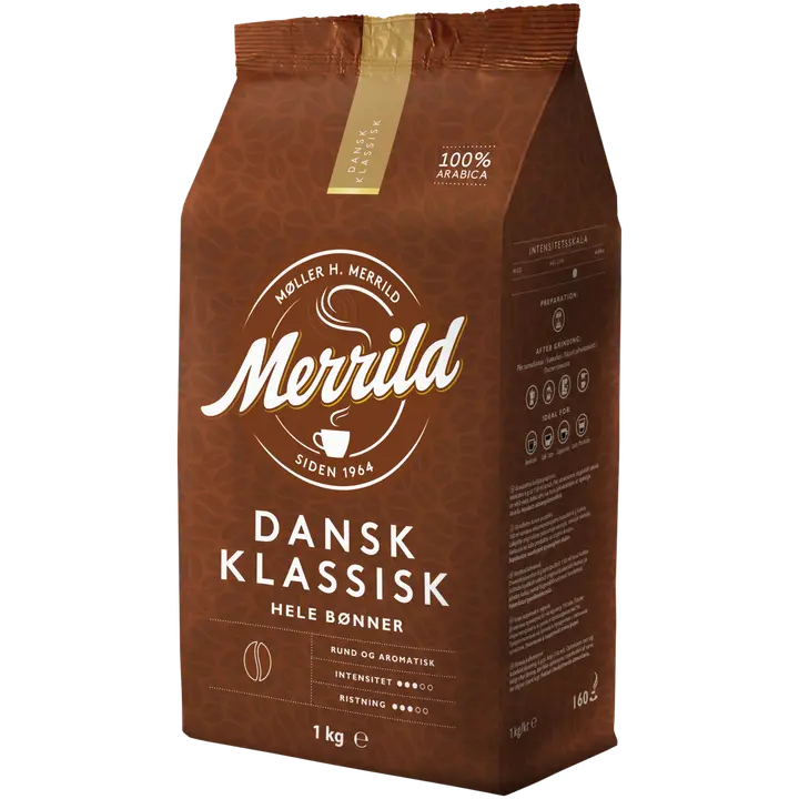 Merrild Dansk Klassisk kohvioad, 1 kg