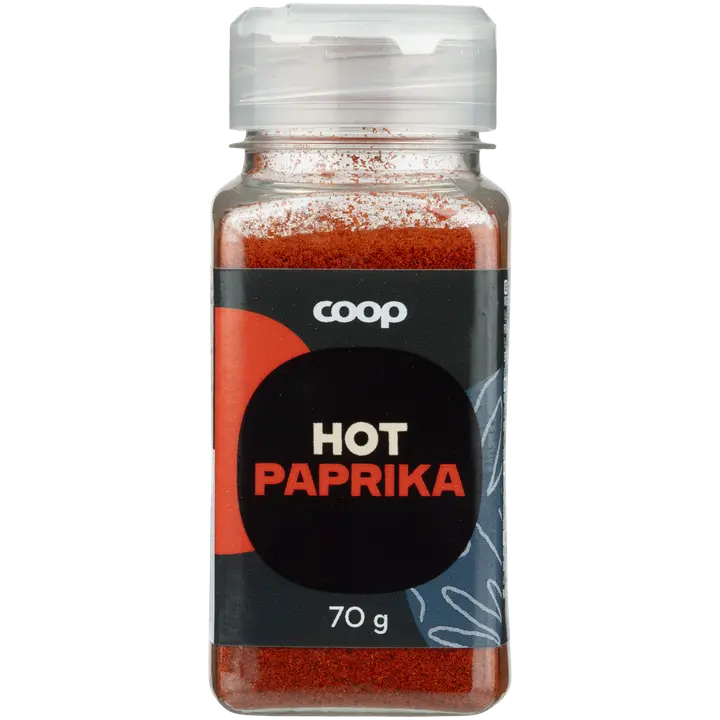 Coop jauhettu tulinen paprika 70g
