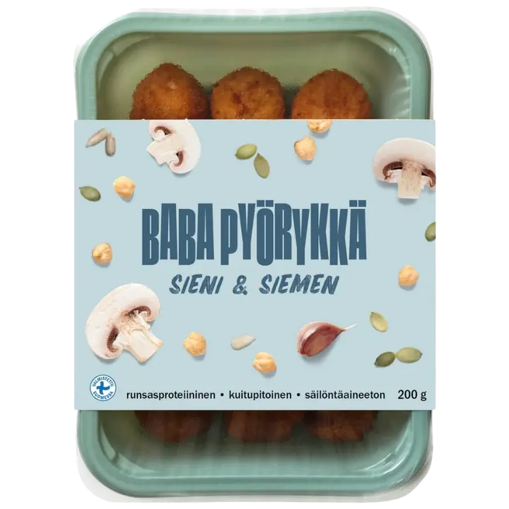 Baba Pyörykkä Sieni & siemen 200g