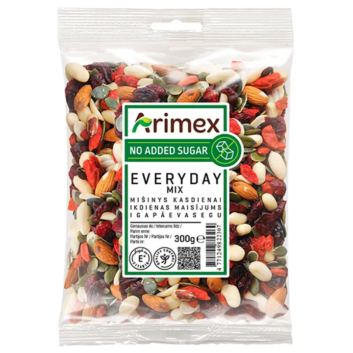 ARIMEX Everyday mix pähklite ja marjade segu 300g