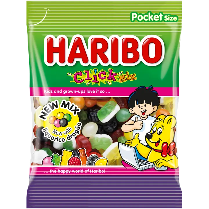 HARIBO Click Mix 80g Karkkipussi