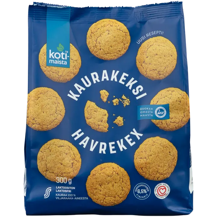 Kotimaista kaurakeksi 300 g