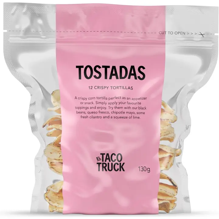 El taco truck frititud maisitortiljad 130 g