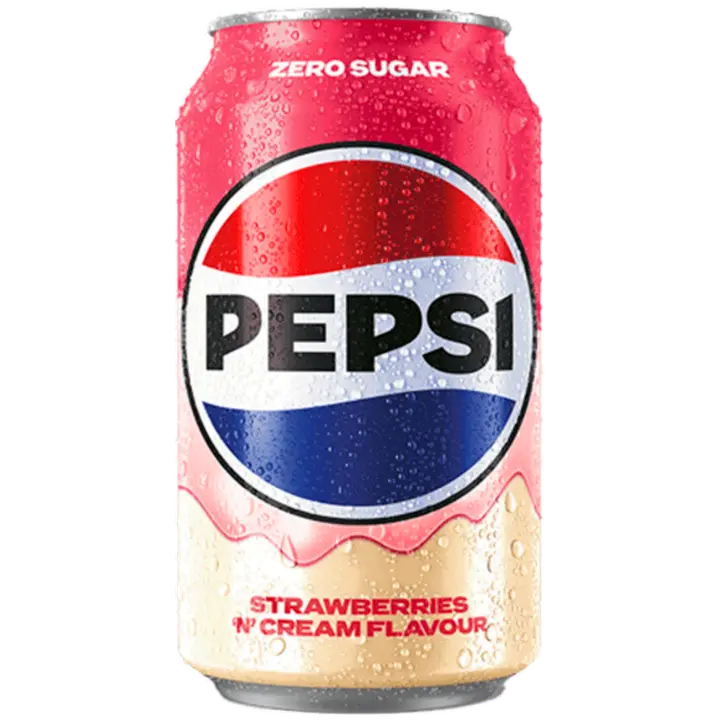 Pepsi maasika-, vanilli- ja koolamaitseline suhkruvaba 0.33L