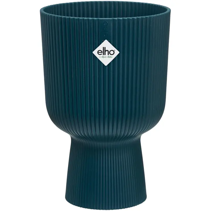 Elho korotettu ruukku vibes coupe 14cm sininen