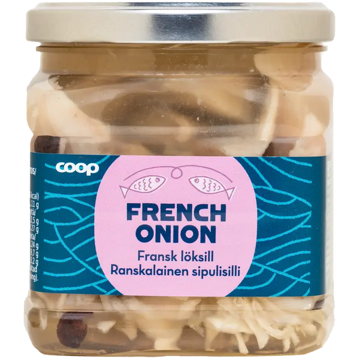 Coop ranskalainen sipulisilli 500/300 g