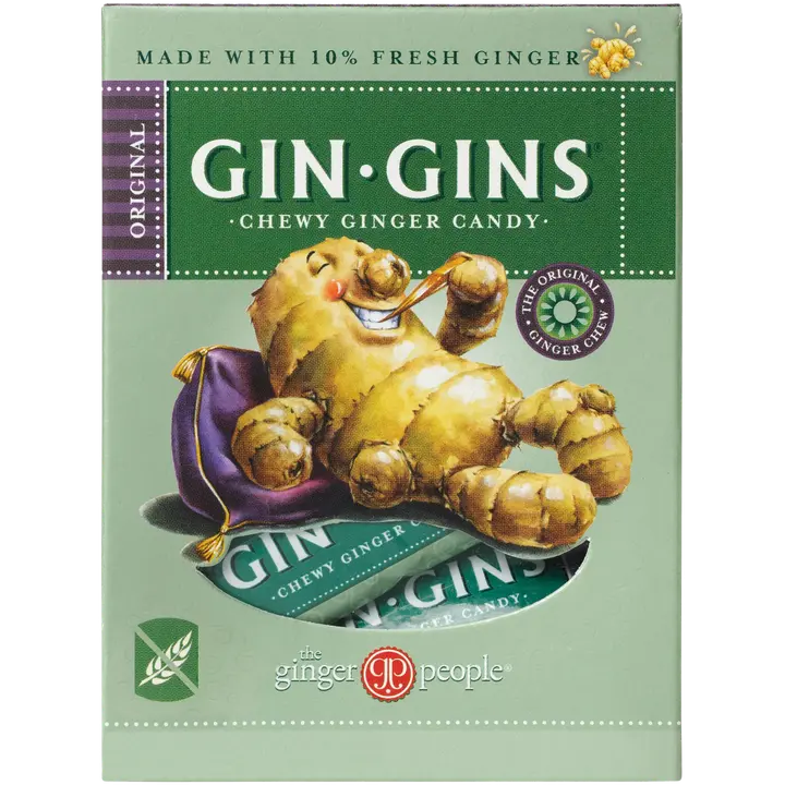 GinGins ingveri närimiskommid Travel Pack