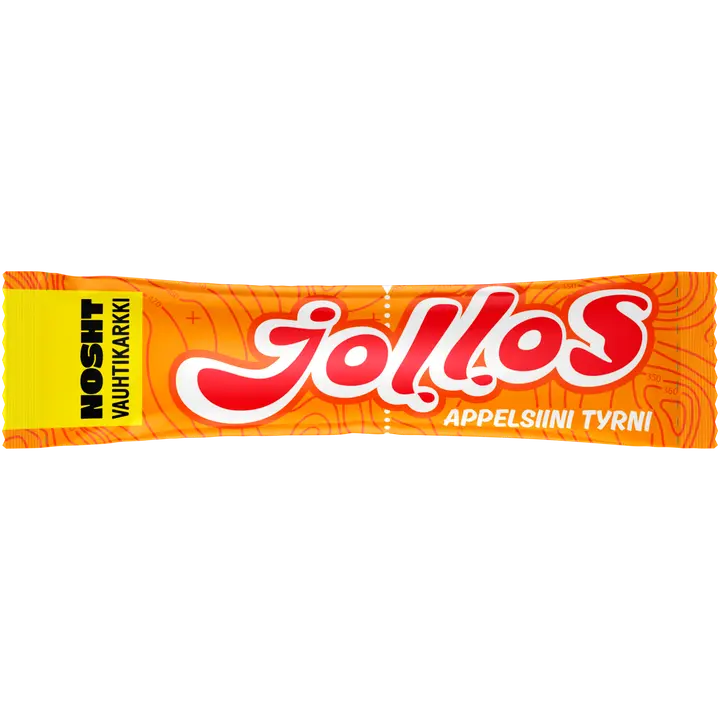 Nosht Jollos Vauhtikarkki 52g Appelsiini Tyrni