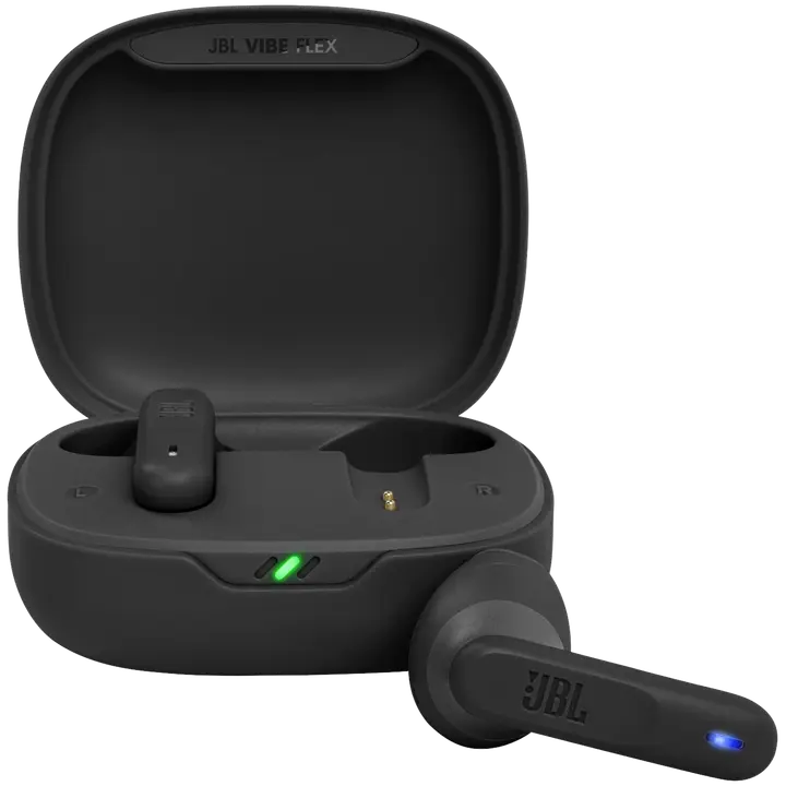 Nööpkõrvaklapid Vibe Flex must