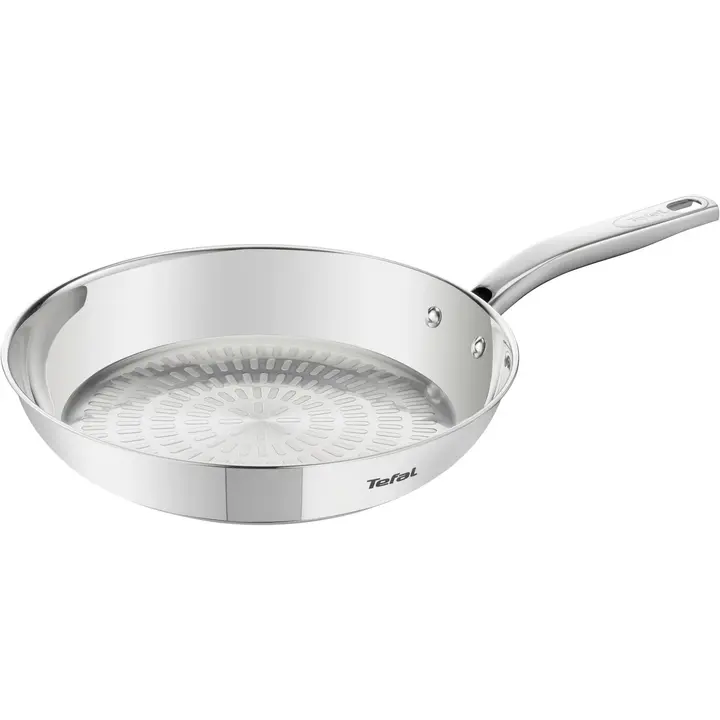 Tefal Intuition Technodome pinnoittamaton teräspaistinpannu 28 cm
