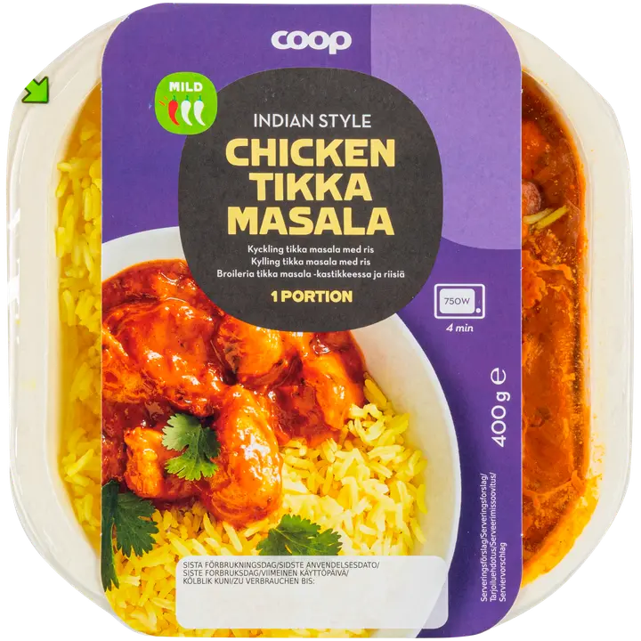 Coop Tikka Masala Chicken 400 g