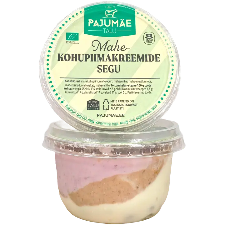 Pajumäe Talu mahe-kohupiimakreemide segu, 190 g