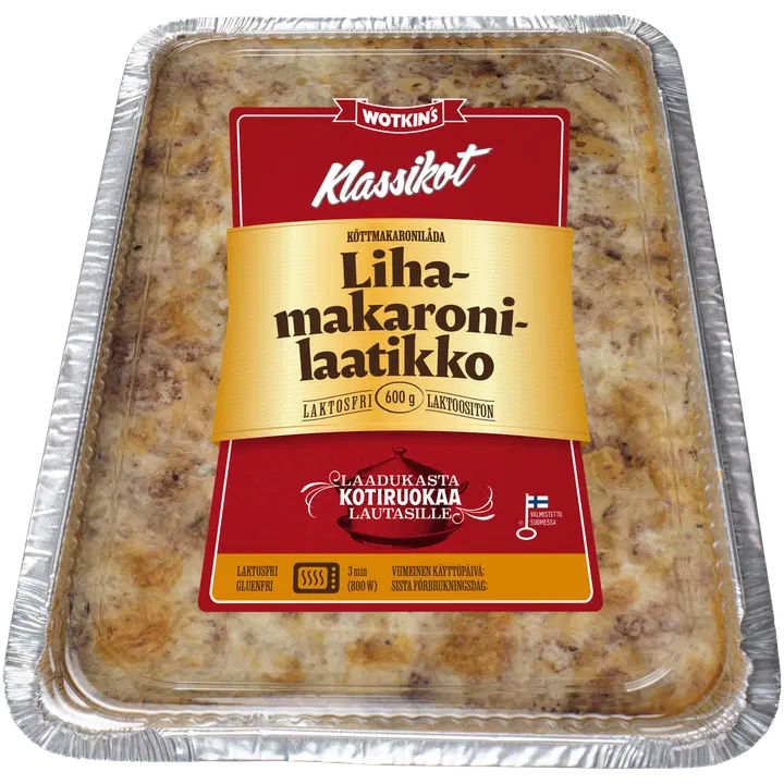 Wotkin´s 600 g Lihamakaronilaatikko