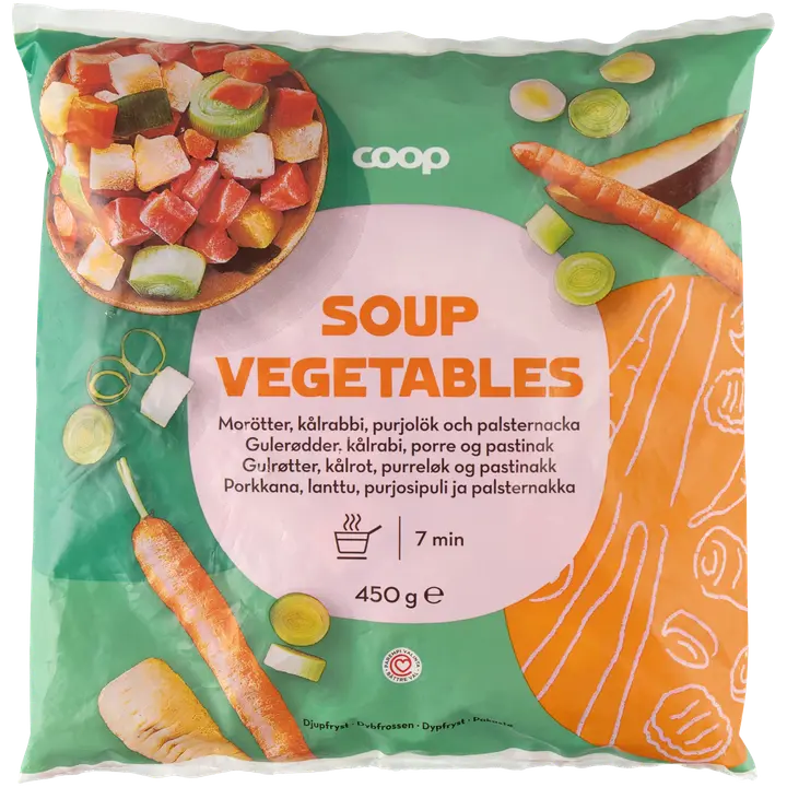 Coop keittojuurekset 450 g pakaste