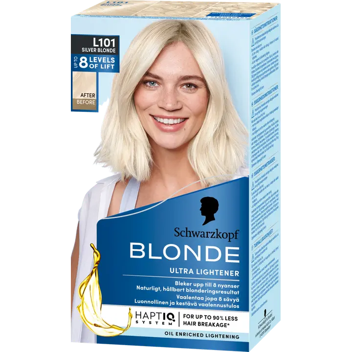 Schwarzkopf blondeerija Blonde L101 silver blonde