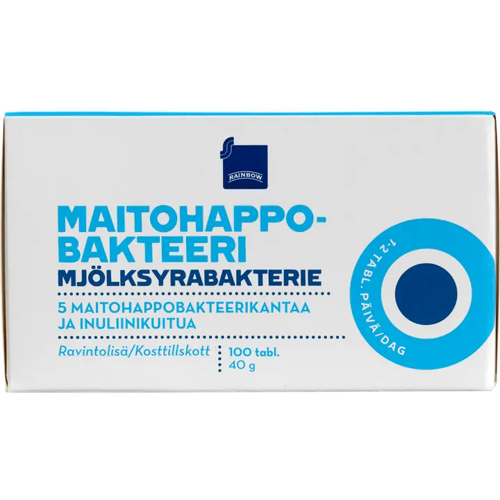 Rainbow piimhappebakter, 100 tk