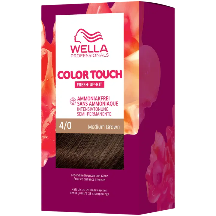 Wella Professionals Color Touch Pure Naturals Medium Brown 4/0 kotiväri 130 ml