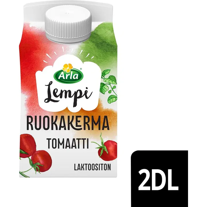 Arla Lempi Ruokakerma tomaatti 2dl laktoositon