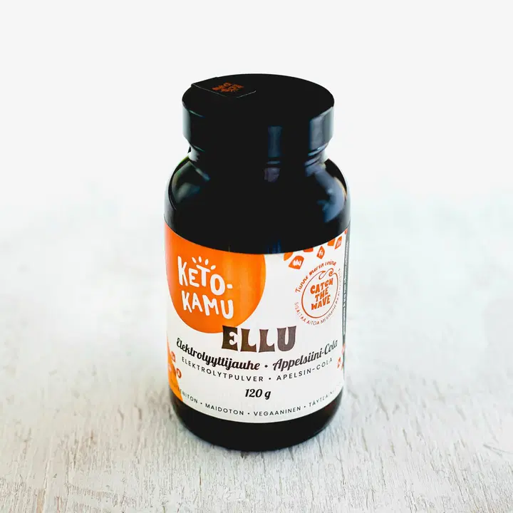 Ketokamu Ellu elektrolyyttijauhe appelsiini-cola 120 g