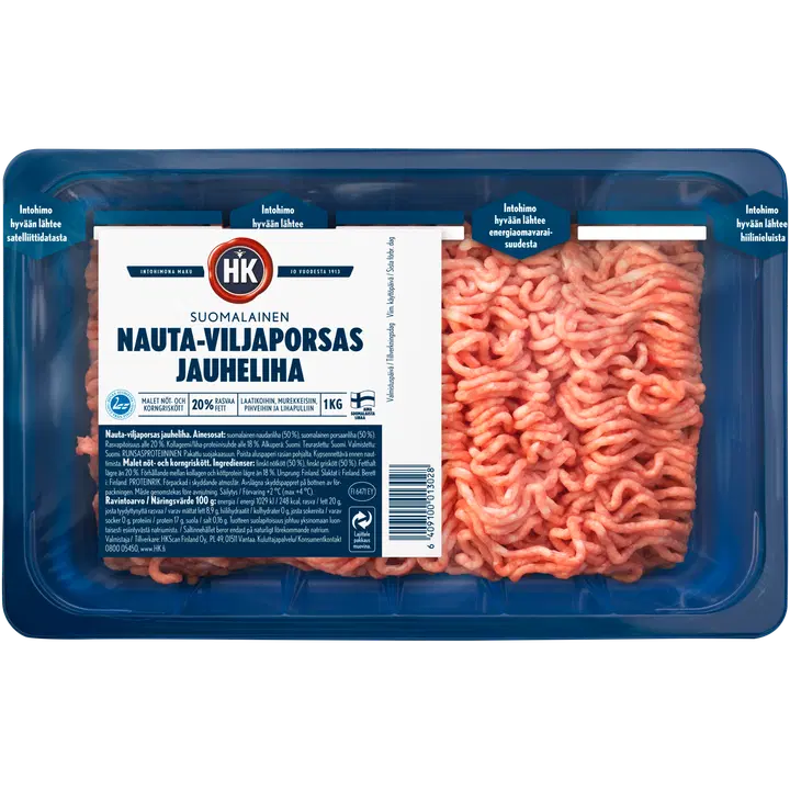 HK Nauta-Viljaporsas jauheliha 20 % 1 kg