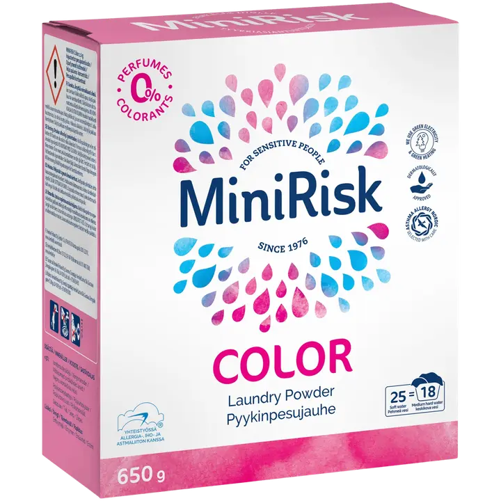 Mini Risk Color pyykinpesujauhe 650g