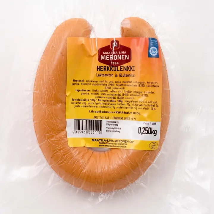 Meronen 250g Herkkulenkki lenkkimakkara