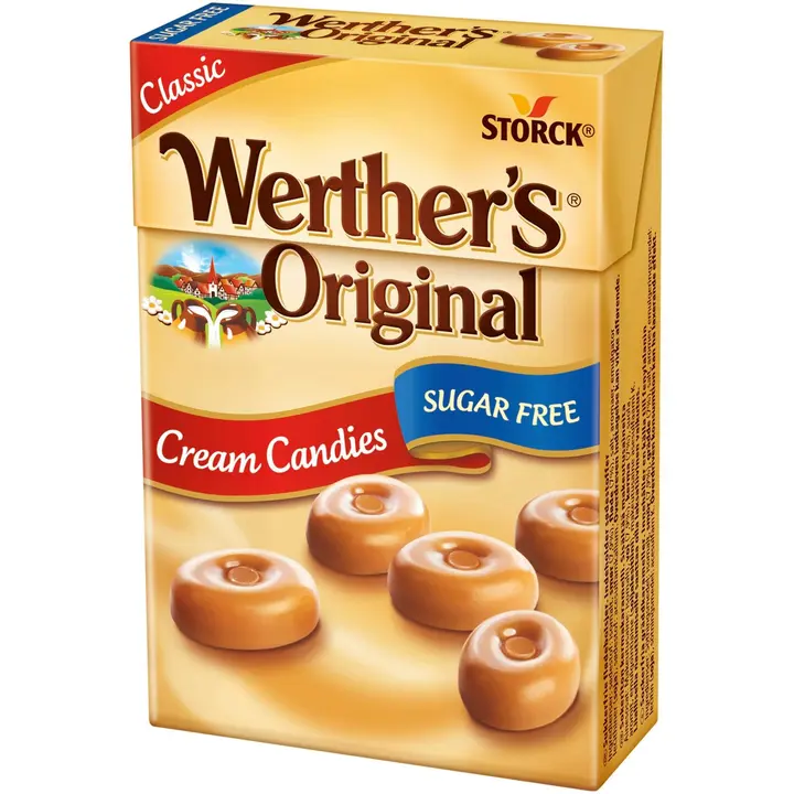 Werther´s Original Cream Candies sokeriton kermakaramelli 42g