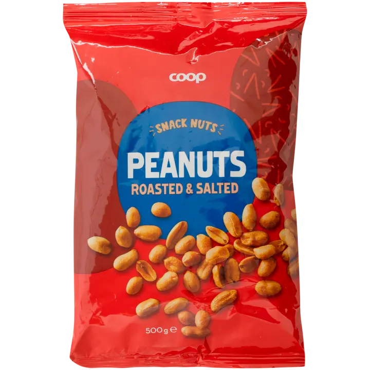 Coop suolapähkinät 500 g