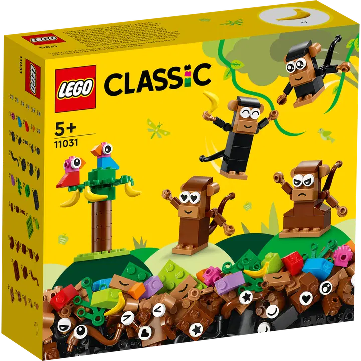 LEGO Classic 11031 - Luovaa hupia apinoiden parissa