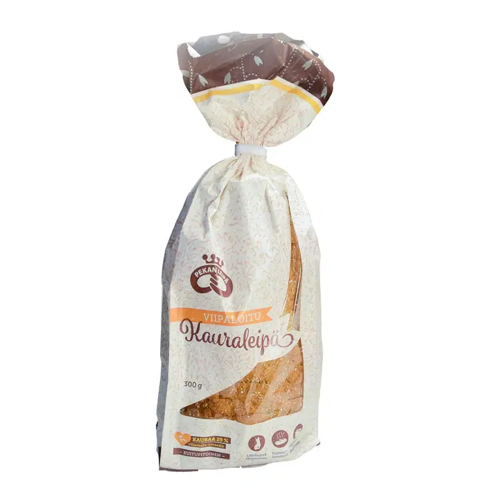 Pekan Leipä kauraleipä pitkä viipaloitu paperipss. 300g