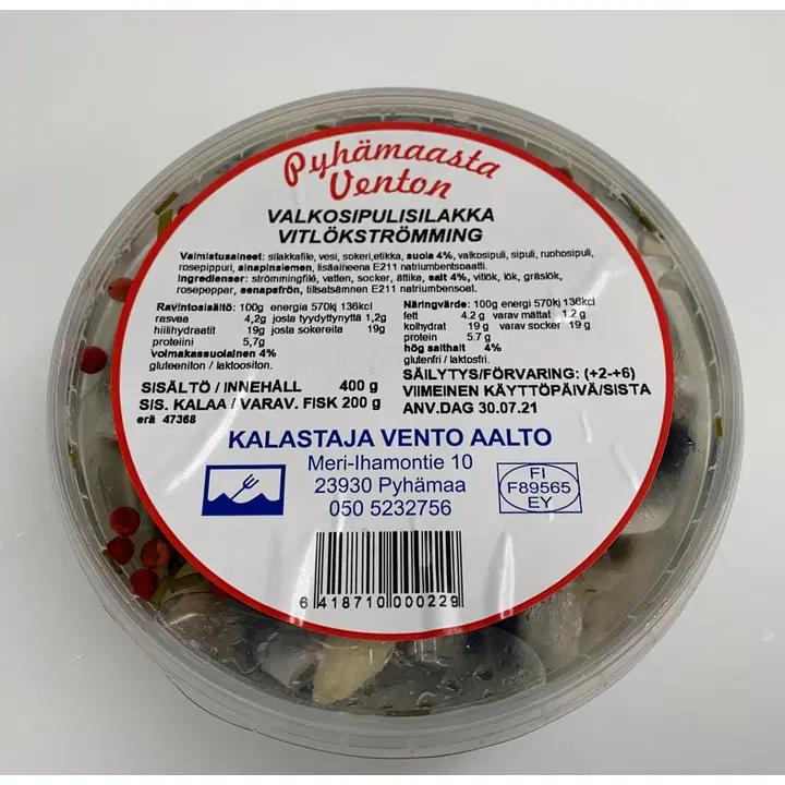 Vento Aalto Valkosipulisilakka 200g