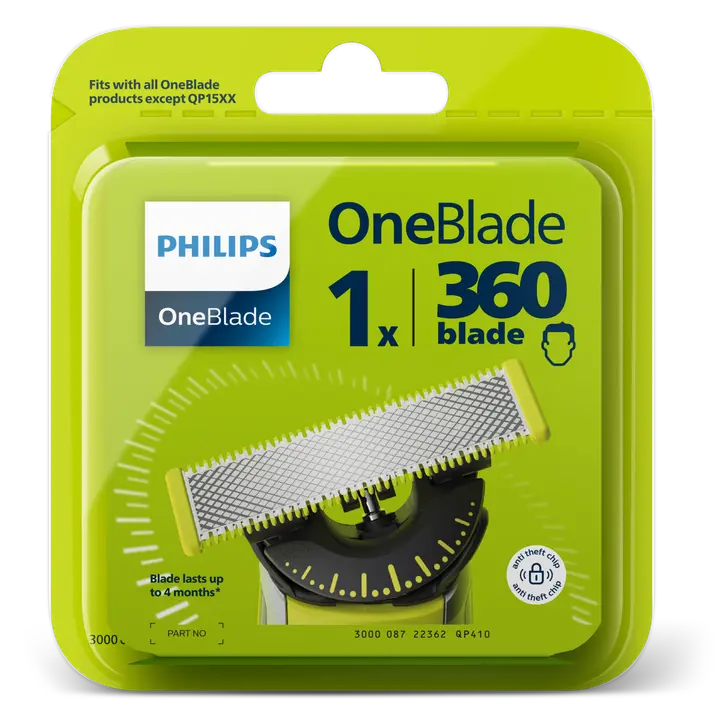 Vahetusterad Philips OneBlade 360 QP410/50