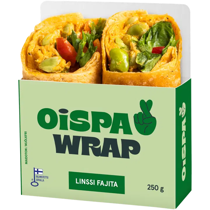 Oispa Wrap linssi-fajita 250g