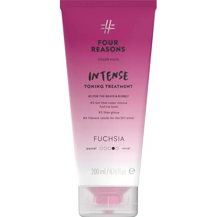Four Reasons Color Mask Intense Toning Treatment Fuchsia tehohoito 200 ml