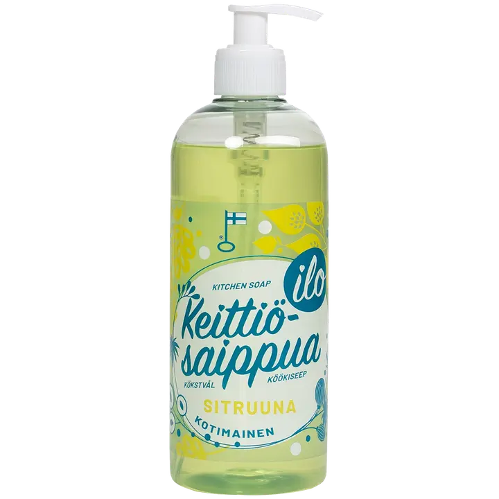 Ilo Keittiösaippua 500 ml Sitruuna