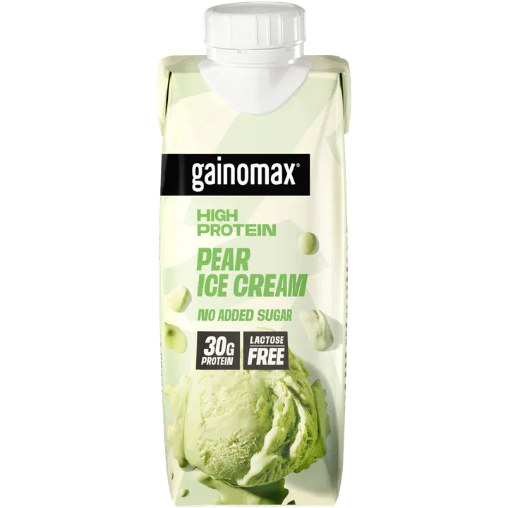 Gainomax High Protein Pear Ice cream Proteiinijuoma 250 ml