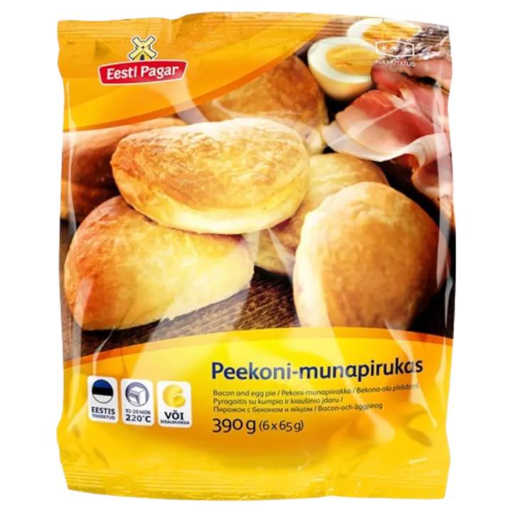 Peekoni-munapirukas, 390 g