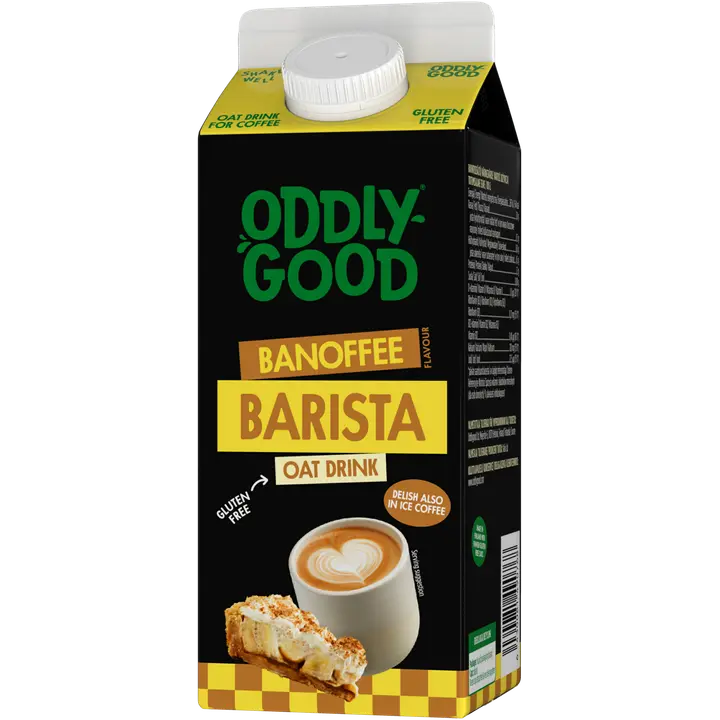 Oddlygood Barista Banoffee kaerajook 0,75 l gluteenivaba