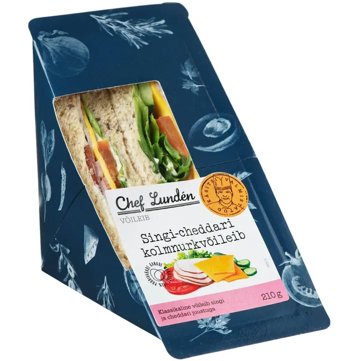 Chef Lunden Suitsusingi-Cheddar Juustu Võileib 210G