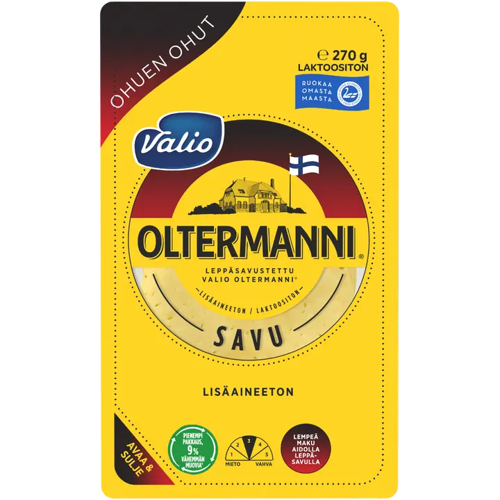 Valio Oltermanni® Savu ohuen ohut e270 g viipale