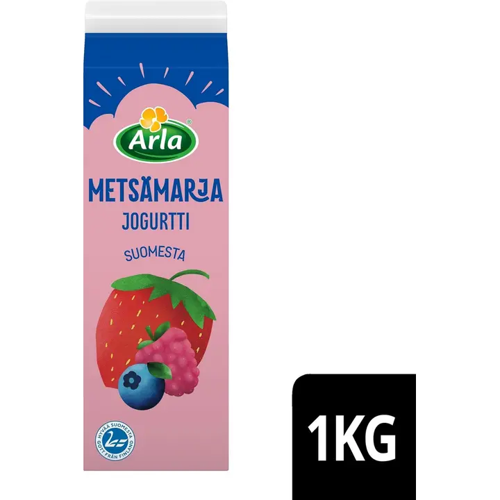 Arla 1kg Metsämarjajogurtti