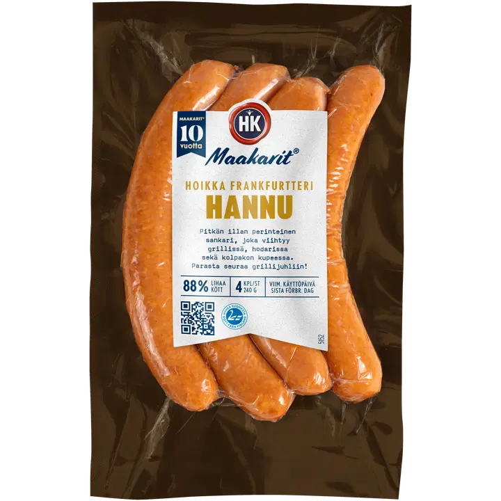 HK Maakarit® Hoikka Frankfurtteri Hannu 240 g
