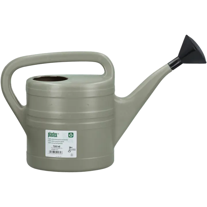 Plastex puutarhakannu 5 l harmaa eko
