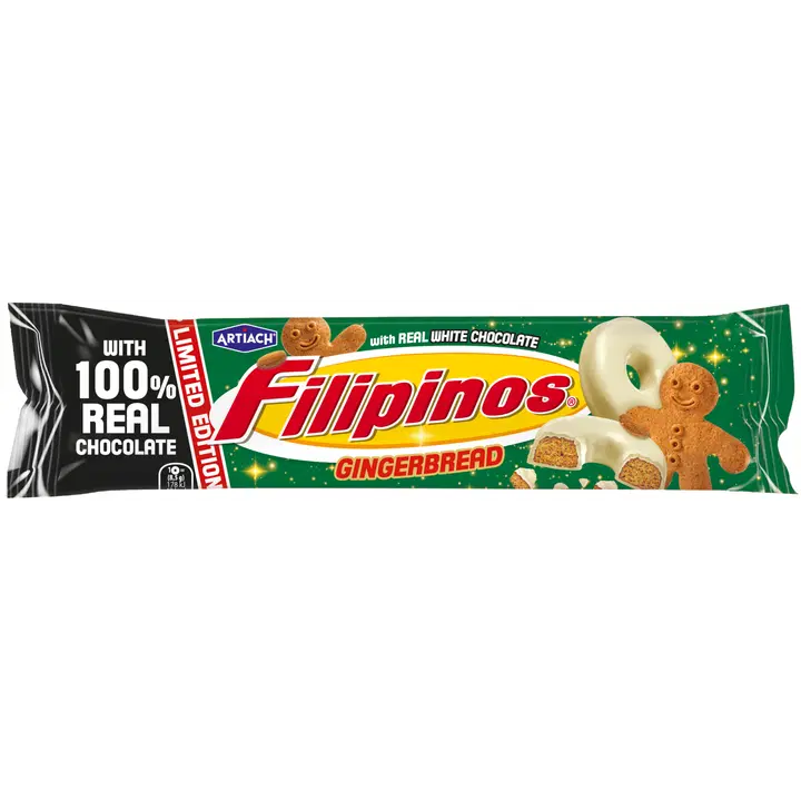 Filipinos 118g Valkosuklaa-piparkakkukeksi