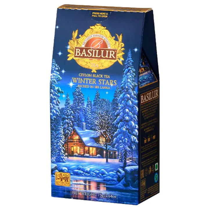 Basilur must tee Winter Stars purutee 75g