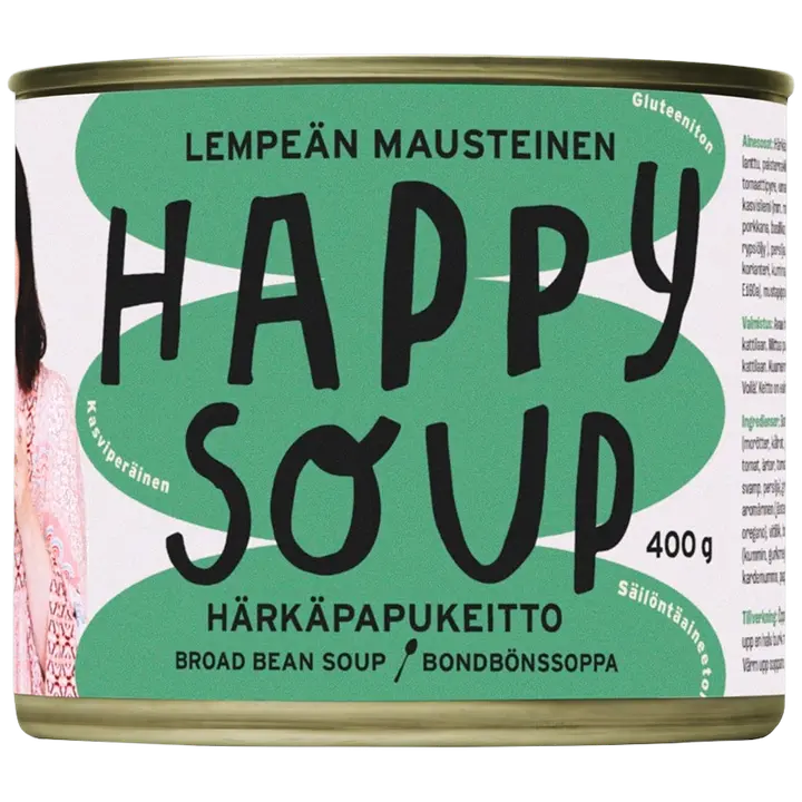 happyfood&people Happy Soup Härkäpapukeitto 400g
